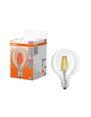 ŻARÓWKA LED SUPERSTAR RF G95 100 DIM 11W 4000K neutralna biała CRI90  FIL E27 1521LM 