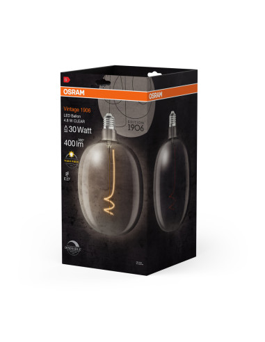 ŻARÓWKA LED 1906 VINTAGE BALLON DIM 30 4,8W 2700K ciepła biała  E27 