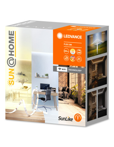TAŚMA SUN@HOME FLEX 3M 13,5W 850LM 2200-5000K TW (6117) PASEK 