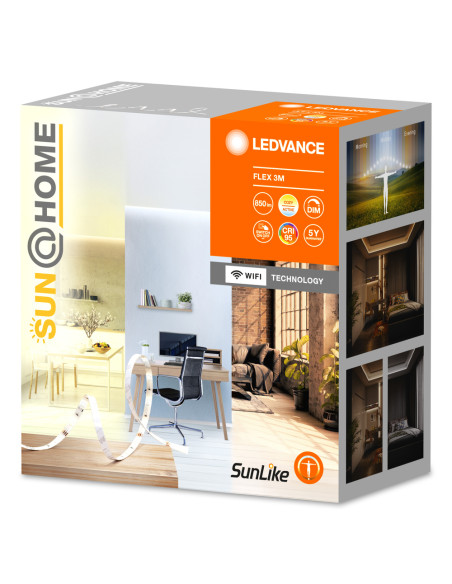 TAŚMA SUN@HOME FLEX 3M 13,5W 850LM 2200-5000K TW (6117) PASEK 