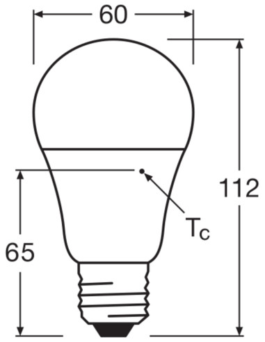 ŻARÓWKA LED STAR CLA60 LOW VOLTAGE 6,5W 4000K neutralna biała  12V..36V FR  E27