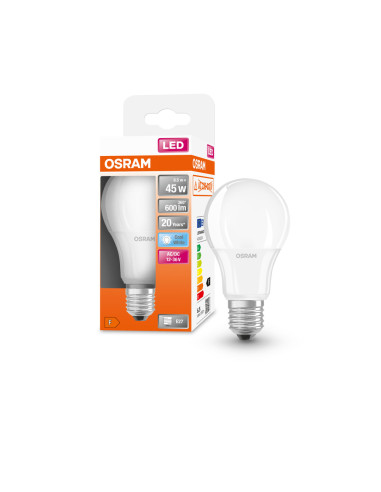 ŻARÓWKA LED STAR CLA60 LOW VOLTAGE 6,5W 4000K neutralna biała  12V..36V FR  E27