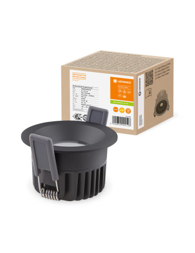 OPRAWA SPOT FIX P 8W 2700K ciepła biała CRI90  PS DIM IP44 BK 