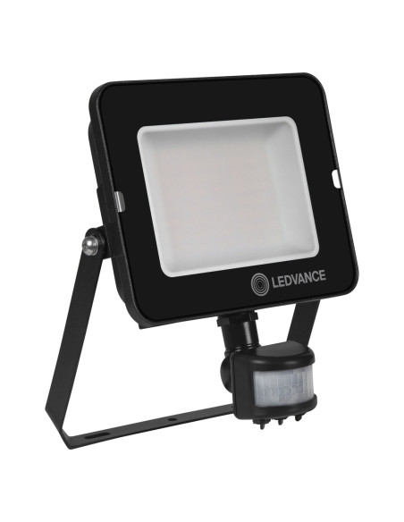 NAŚWIETLACZ FLOOD COMPACT SENSOR V 50W/3000K SYM 4500LM BK IP65 