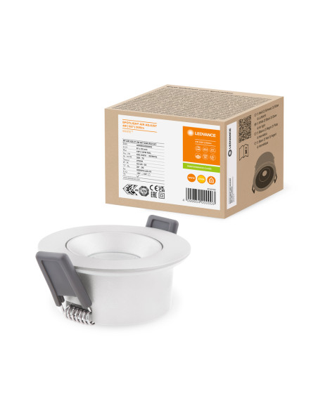OPRAWA SPOT AIR ADJUST P 4W 2700K ciepła biała CRI90  DIM IP23 WT 
