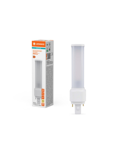 ŚWIETLÓWKA LED V DULUX LED D13 EM 6W 3000K ciepła biała  G24D-1 600LM 