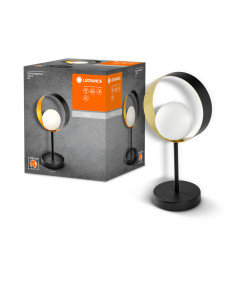 OPRAWA DEKORACYJNA DECOR MEMPHIS TABLE G9  METAL SZKLO CZARNA