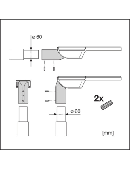 OPRAWA ULICZNA STREETLIGHT FLEX MEDIUM 80W 727 IP66 10550LM RV25ST ALW 