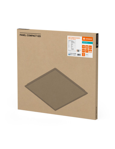 VALUE PANEL COMPACT UGR19 625 33W/4000K 3630LM H50 