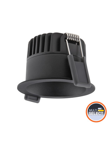 OPRAWA SPOT DK FIX P 8W 2700K ciepła biała CRI90  PS DIM IP44 BK 