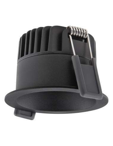 OPRAWA SPOT DK FIX P 8W 2700K ciepła biała CRI90  PS DIM IP44 BK 