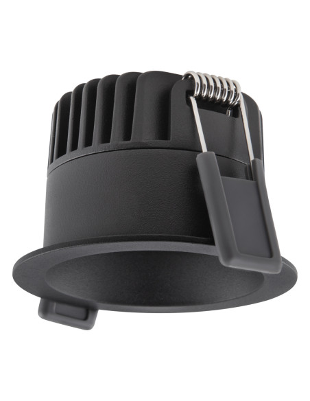 OPRAWA SPOT DK FIX P 8W 2700K ciepła biała CRI90  PS DIM IP44 BK 