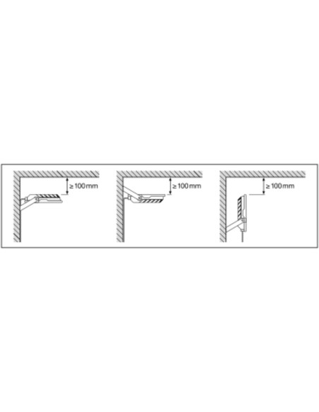 NAŚWIETLACZ FLOOD COMPACT V 10W/4000K SYM 1000LM BK IP65 