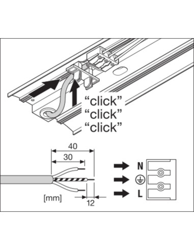 OPRAWA LINIOWA LN INDIVILED DIRECT 1500 48W 4000K neutralna biała CRI90  