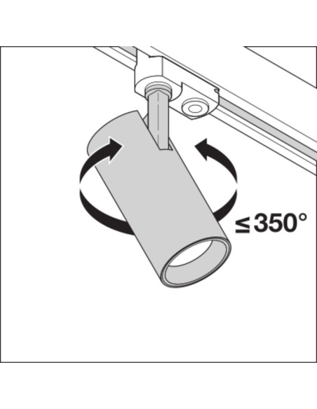 OPRAWA TRACK SP D95 55W 4000K 90RA NFL BK 
