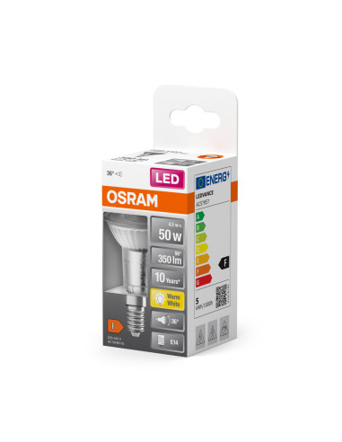 ŻARÓWKA LED STAR PAR16 50 4.5W/2700K 350LM 36° E14 