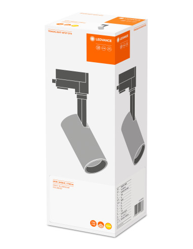 OPRAWA TRACK SP D75 25W 3000K 90RA NFL GY 