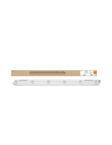 OPRAWA HERMETYCZNA DAMP PROOF 1200 32W 6500K zimna biała  4400LM IP65 GY 