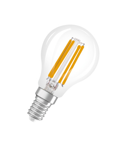 ŻARÓWKA LED STAR+ CLP40 FIL GLOW DIM 4W 2700K ciepła biała  220V-240V E14 