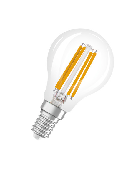 ŻARÓWKA LED STAR+ CLP40 FIL GLOW DIM 4W 2700K ciepła biała  220V-240V E14 