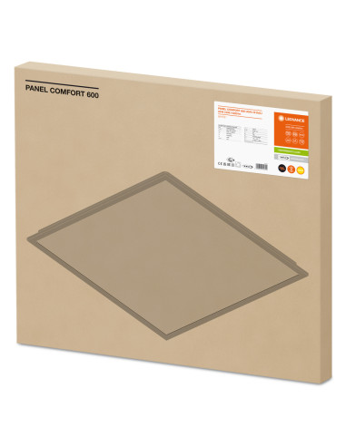 PANEL COMFORT UGR19 DALIVR 600 P 33W 3000K ciepła biała  4320LM 