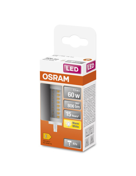 ŻARÓWKA LED STAR LINE 78MM 60 6,5W/827 230V R7S 