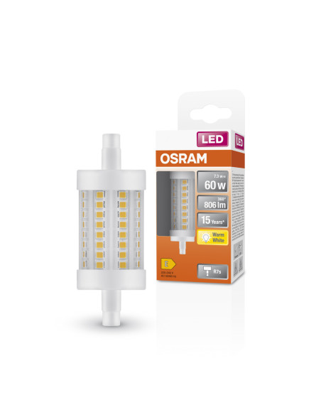 ŻARÓWKA LED STAR LINE 78MM 60 6,5W/827 230V R7S 