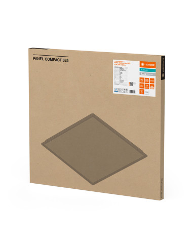 VALUE PANEL COMPACT DALI 625 33W/4000K 3630LM H50 