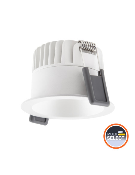 OPRAWA SPOT DK FIX P 8W 2700K ciepła biała CRI90  PS DIM IP44 WT 