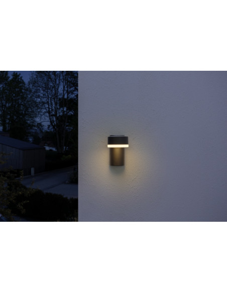 KINKIET ZEWNĘTRZNY ENDURA STYLE SPOT ROUND 8W 3000K 440LM IP44 DARK GRAY 