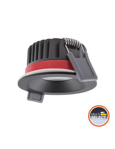 OPRAWA SPOT FP FIX P 8W 2700K ciepła biała CRI90  PS DIM IP65 BK 