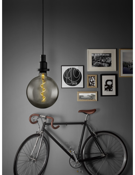 ŻARÓWKA LED 1906 VINTAGE LED SMOKE GLOB200 DIM 5W/1800K 110LM E27 