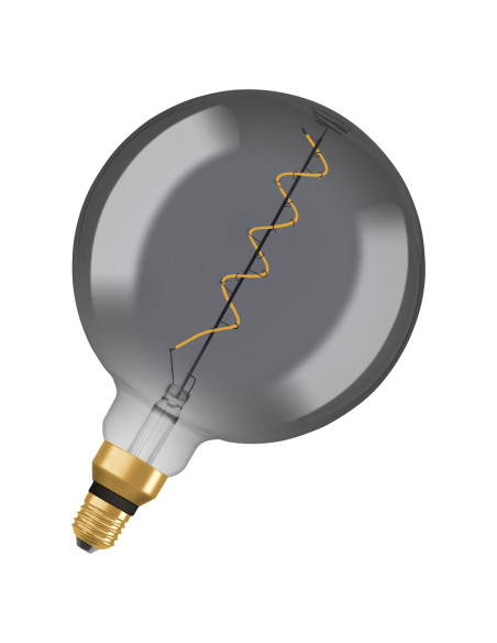 ŻARÓWKA LED 1906 VINTAGE LED SMOKE GLOB200 DIM 5W/1800K 110LM E27 