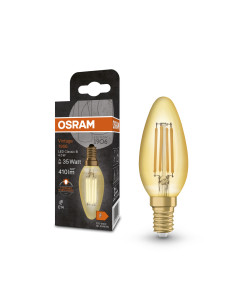 ŻARÓWKA LED 1906 VINTAGE LED CLB35 4W/2400K GOLD 410LM E14 