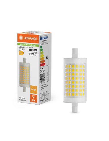ŻARÓWKA LED P SPECIAL LED LINE 78 CL 100 12W 2700K ciepła biała  R7S 1521LM 