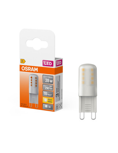 ŻARÓWKA LED SPECIAL LED PIN28 FR 2.6W 2700K ciepła biała  G9 230V 290LM 