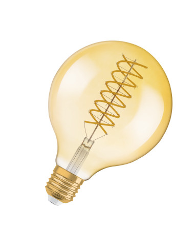 ŻARÓWKA LED 1906 VINTAGE LED GOLD GLOB125 DIM 8,4W/824 230V FIL E27 