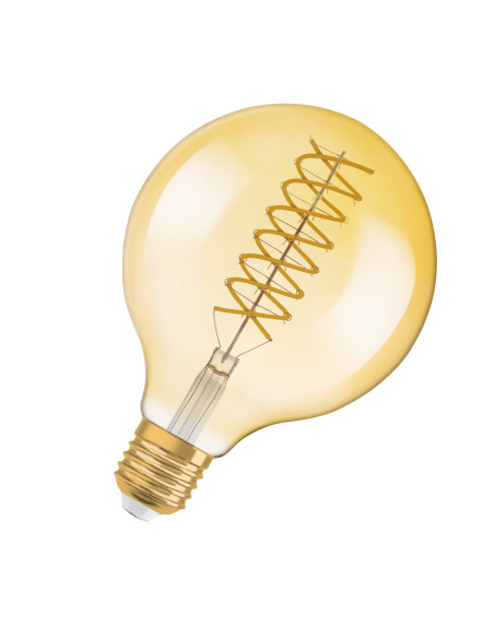 ŻARÓWKA LED 1906 VINTAGE LED GOLD GLOB125 DIM 8,4W/824 230V FIL E27 