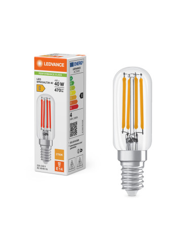 ŻARÓWKA LED P SPECIAL LED T26 FIL 40 4,2W 2700K ciepła biała  E14 470LM 