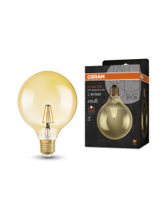 ŻARÓWKA LED 1906 VINTAGE LED GOLD GLOB125 4W/2400K 410LM E27 