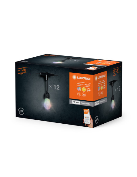 OPRAWA SMART OUTDOOR WIFI STRING LIGHT RGBW IP44 