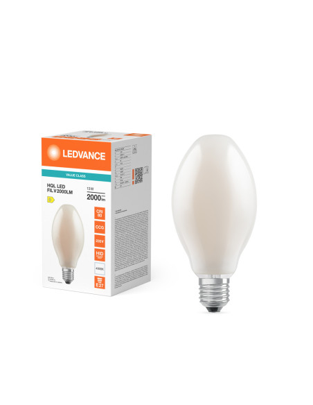 ŻARÓWKA LED V HQL LED FIL FR 50 13W 4000K neutralna biała  E27 220-240V 2000LM 