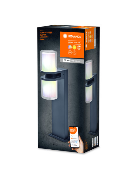 OPRAWA SMART OUTDOOR WIFI FLARE SŁUPEK 50CM POST UPDOWN 14W 1000LM RGBW DG 