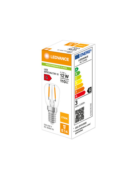 ŻARÓWKA LED P SPECIAL LED T26 FIL 10 1,3W 2700K ciepła biała  E14 110LM 