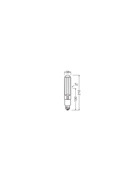 ŻARÓWKA LED V NAV LED FIL CL 70 35W/740 E27 220-240V 6000LM 