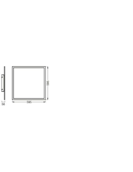 OPRAWA SUNHOME PLANON PLUS 600 60X60 35W TW 