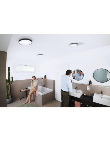 OPRAWA SMART WIFI ORBIS DISC 500 IP44 32W 4000LM 3000K...6500K TW BK 