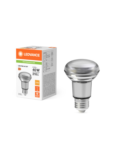 ŻARÓWKA LED P SPOT LED R63 GL 40 2,9W 2700K ciepła biała  E27 210LM 