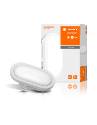 OPRAWA LED BULKHEAD 11W 4000K 800LM WT 