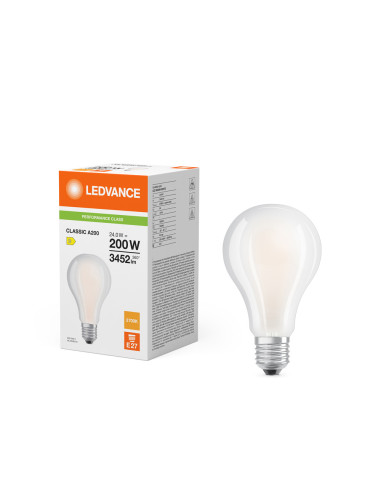 ŻARÓWKA LED P CLA200 24W 2700K ciepła biała  E27 FIL GL FR 3452LM 